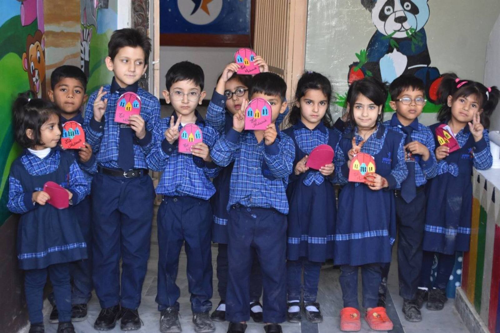 Bright Star Montessori students